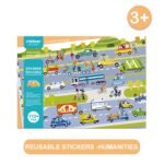 Reusable Electrostatic Stickers- Transportation